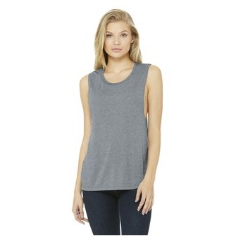 Bella+Canvas® Women's Flowy Scoop Muscle Tank