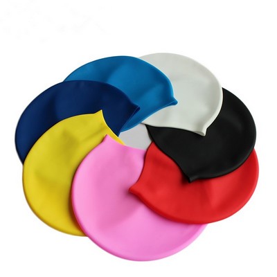 Silicone Solid Swim Cap