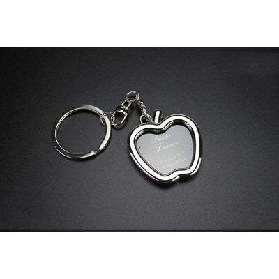 Apple Shaped Photo Frames Key Chain