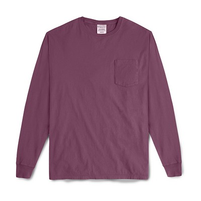 ComfortWash™ by Hanes® Garment Dyed Long Sleeve Tee w/Pocket