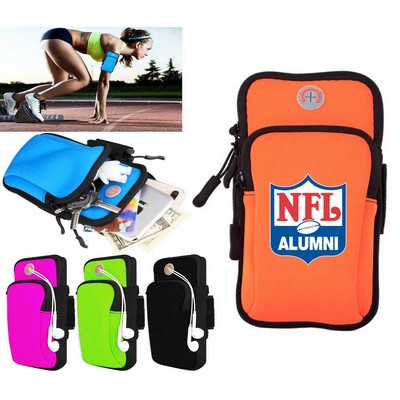 Kidder iPhone Sports Running Arm Band Bag Case for Smartphones (Orange)