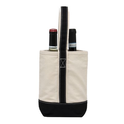 10 Oz. Lightweight Canvas Wine Tote