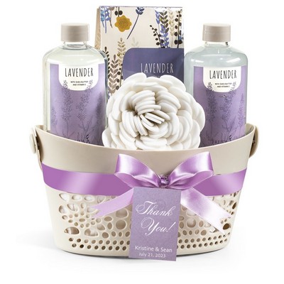 Lavender Spa Basket