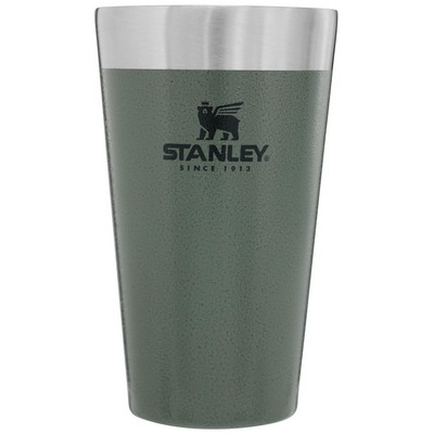 Stanley Drinkware Stacking Beer Pint, 16 Oz, Hammertone Green