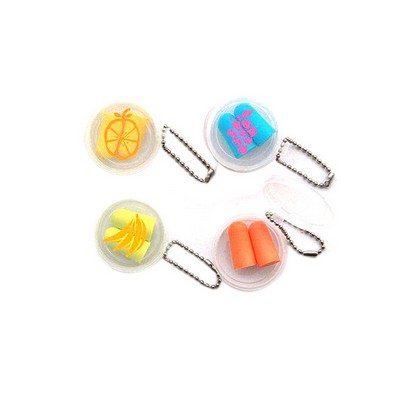 Ear plugs Case Key Chain