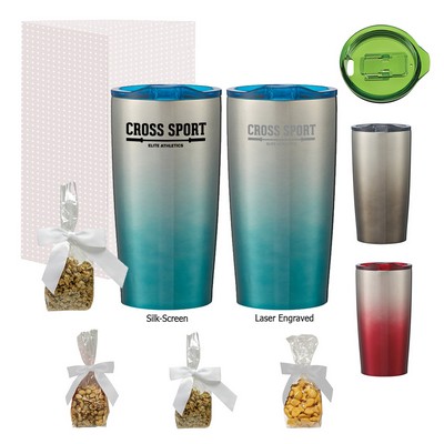 20 Oz. Gradient Himalayan Tumbler W/Stuffer And Custom Box