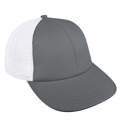 USA Made Low Style Contrast Mesh Back Cap w/Hook & Loop Closure