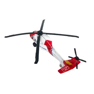 5" Diecast Coast Guard Helicopter