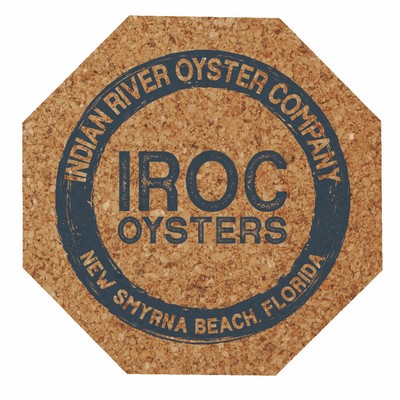 Cork Coaster, 3.5" Octagon