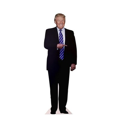 Donald Trump Buddy Cardboard Cutout Stand Up| Standee Picture Poster Photo Print Approx 6 Feet Tall