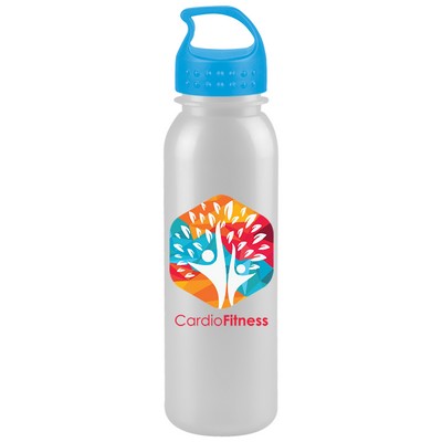 24 Oz. Digital Metalike Bottle w/Crest Lid