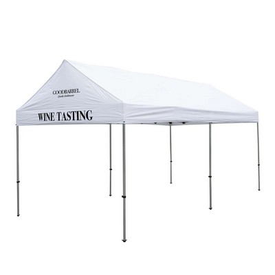 10' x 20' Gable Tent Kit (Full-Color Imprint, 2 Locations)