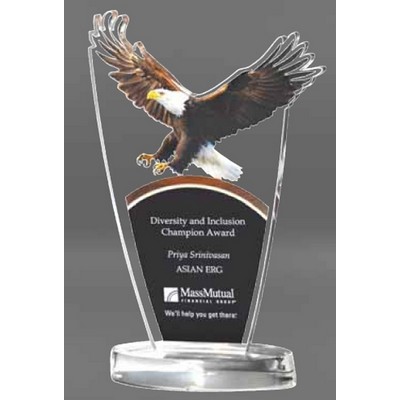 Large Eagle Acrylic Award