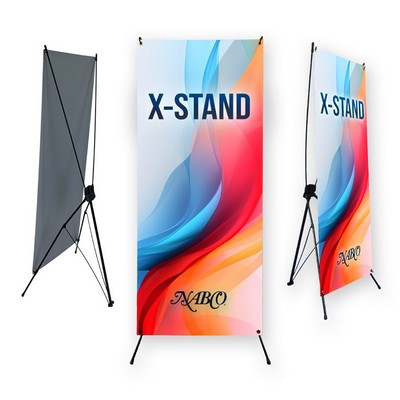 X Banner Stand Kit (Lower Quantities)