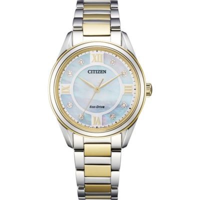 Citizen Ladies' Arezzo Eco-Drive Two-Tone Watch