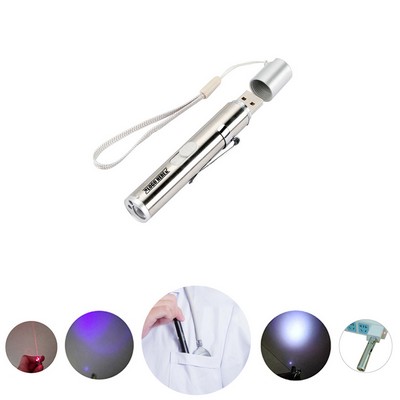 Multi-function Rechargeable LED Flashlight