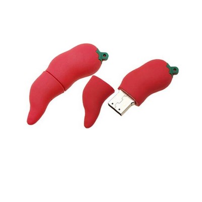 Red Chili Pepper 8GB PVC USB