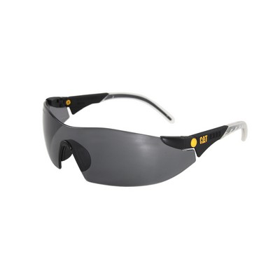 Caterpillar® Black/Smoke Gray Safety Glasses