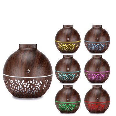 130 ML Carved Pattern Flat Mouth Aroma Humidifier