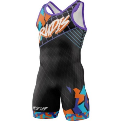 Sublimated Elite Wrestling Singlet