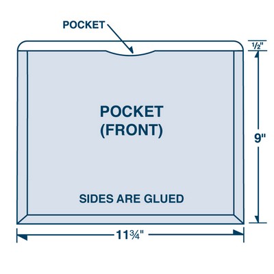 Letter Size Conformer® Capacity Expansion File Folder (11-3/4" x 9-1/2") Printed full color (4/0)