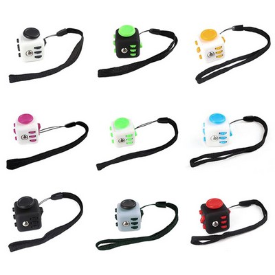 Mini Fidget Cube Lanyard