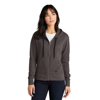 New Era Ladies Thermal Full-Zip Hoodie