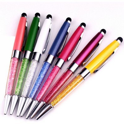 Metal Touch Screen Crystal Pen