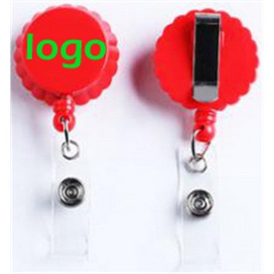 Bottle Cap Retractable Badge Holder