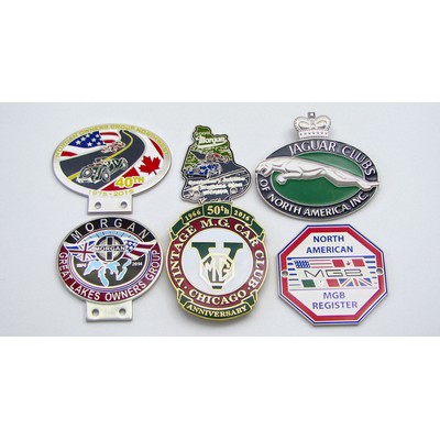 2.75" Hard Enamel Grille Badges