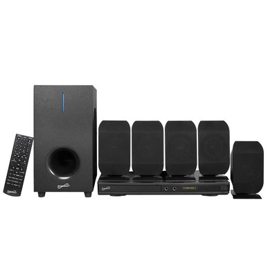 Supersonic 5.1 Channel DVD Home Theater System w/ Karaoke Function