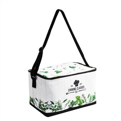 Insulated Picnic Tote w/Full Color Printing