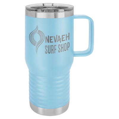 Polar Camel 20oz Travel Mug, Light Blue