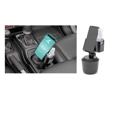 WeatherTech CupFone Universal Portable Cell Phone holder with Hand Sanitizer