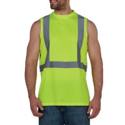 ANSI Class 2 Utility Pro™ Flat Jersey Knit Muscle T-Shirt