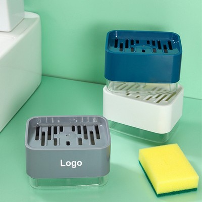 Soap Dispenser for Kitchen Sponge Holder