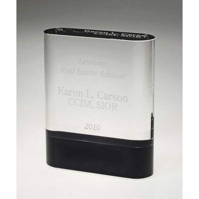 Noble Crystal Award, 7"H