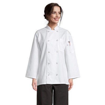 Uncommon Threads Unisex White ¾ Sleeve Chef Coat