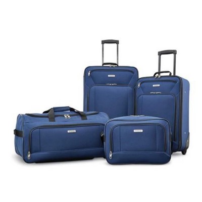 Samsonite® American Tourister® Navy Blue Fieldbrook Xlt 4 Piece Luggage Set