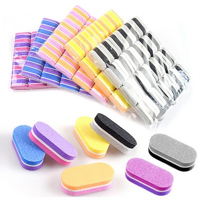 Mini Nail File Buffer Sponge Nail Polishing Blocks