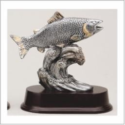 Fish Award w/Gold Trim