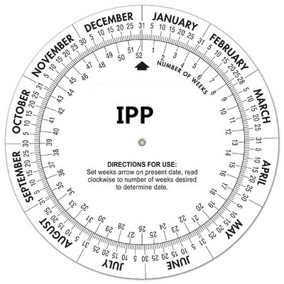 Scheduling Wheel Chart Calendar