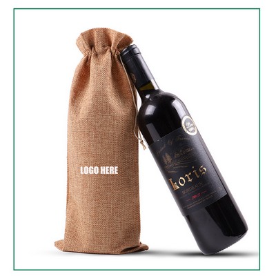 Drawstring Wine Bags