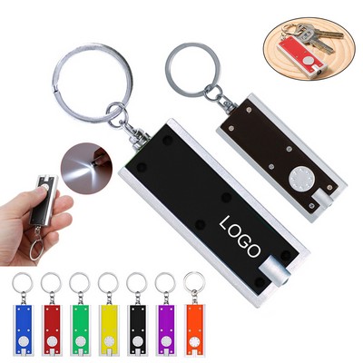 Portable LED Flashlight Keychain