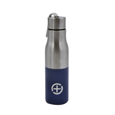 17oz Custom Color Single Wall Stainless Steel Water Bottle