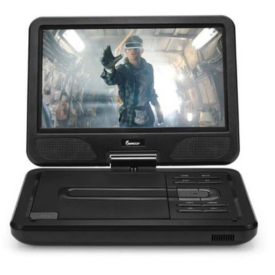 Impecca 10.1in 270 Swivel Screen Portable DVD Player