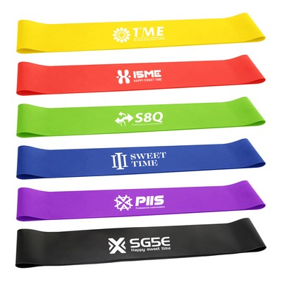 Rubber Resistance Bands 5-Piece Set