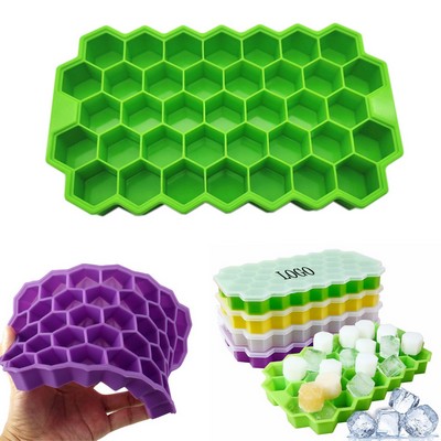 Silicone Honeycomb Ice Cube Tray