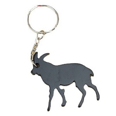 Goat Bottle Opener Keychain