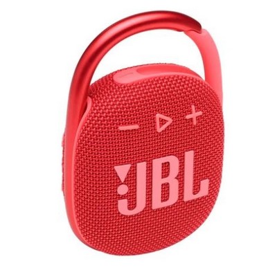 JBL Clip 4 Ultra-Portable Waterproof Speaker Red